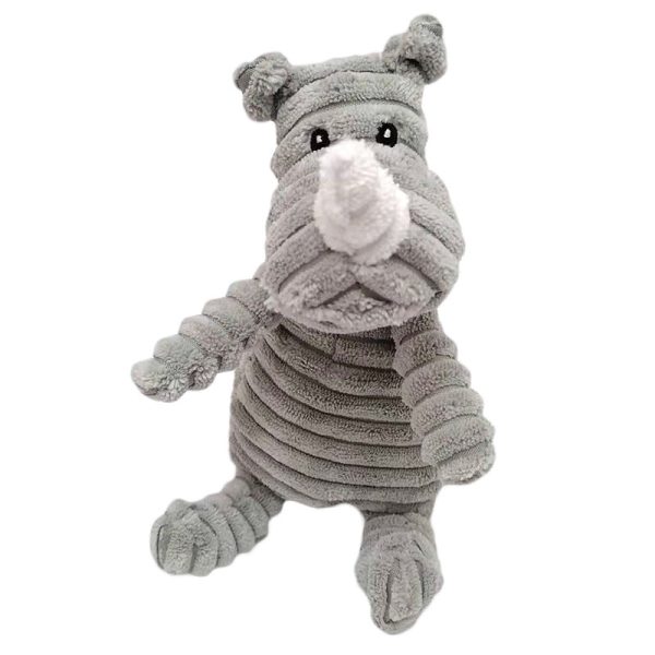 Pet Plush Zoo Family Squeaky Toys