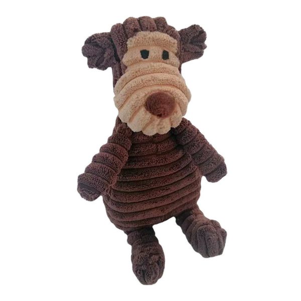 Pet Plush Zoo Family Squeaky Toys