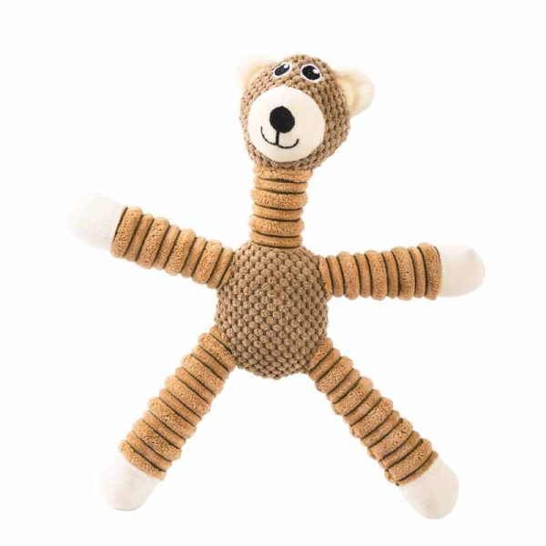 Dog Toys Corduroy Elephant Bear Pig Squeaky Toys