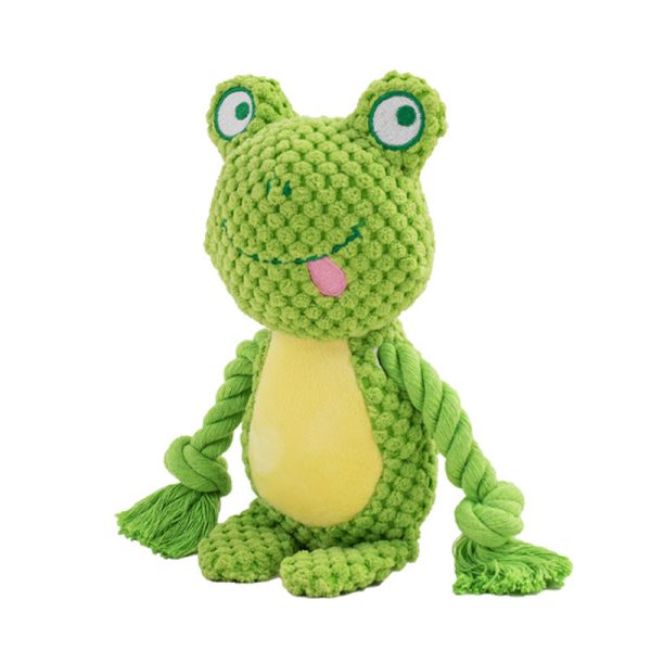 Pet Squeaky Plush Toy Zoo Animal