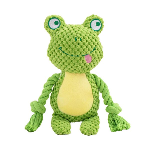 Pet Squeaky Plush Toy Zoo Animal